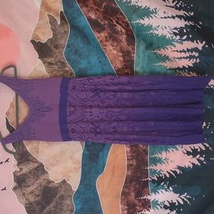 Athleta dress vintage tribal print shelf bra top inside please read